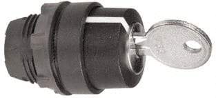Schneider Electric - 22mm Mount Hole, 3 Position, Key Operated, Selector Switch Only - Black, Momentary (MO), Shock, Vibration and Water Resistant - Americas Industrial Supply