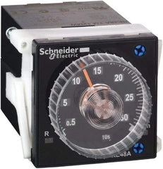 Schneider Electric - 300 hr Delay, Time Delay Relay - 5 Contact Amp, 24 to 240 VAC/VDC at 50/60 Hz - Americas Industrial Supply