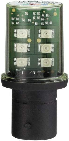 Schneider Electric - Red, Visible Signal Replacement LED Bulb - For Use with Beacon, Indicator Bank - Americas Industrial Supply