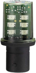 Schneider Electric - Green, Visible Signal Replacement LED Bulb - For Use with Beacon, Indicator Bank - Americas Industrial Supply