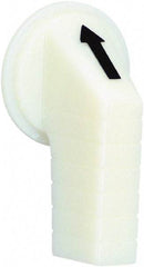 Schneider Electric - 30mm, White, Selector Switch Operating Knob - For Use with Selector Switch - Americas Industrial Supply
