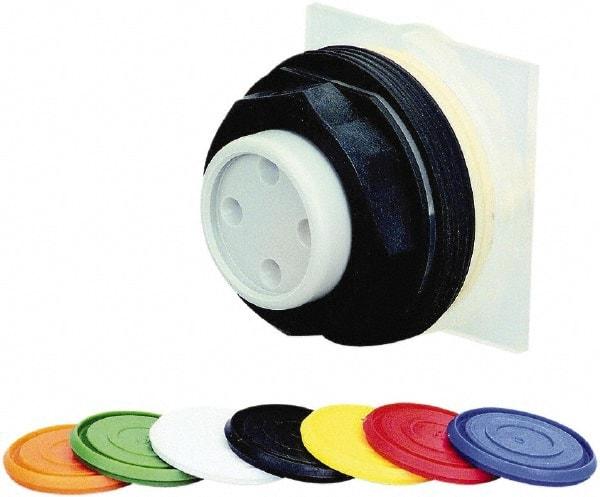 Schneider Electric - 30mm Mount Hole, Extended Straight, Pushbutton Switch - Round, Momentary (MO) - Americas Industrial Supply