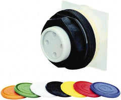Schneider Electric - 30mm Mount Hole, Extended Straight, Pushbutton Switch - Round, Momentary (MO) - Americas Industrial Supply