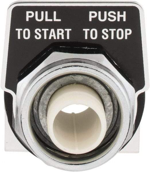 Schneider Electric - 30mm Mount Hole, Extended Straight, Pushbutton Switch Only - Maintained (MA) - Americas Industrial Supply