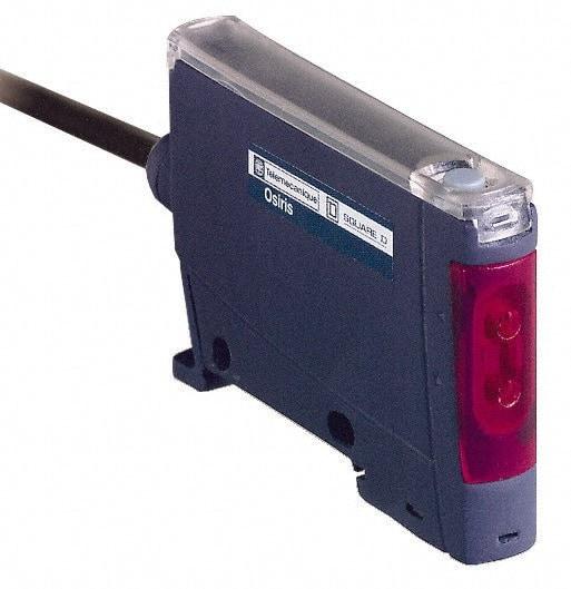 Telemecanique Sensors - 4 Pin M8 Connector, Shock and Vibration Resistant, Multimode Photoelectric Sensor - 12 to 24 VDC, 1 kHz, PBT, 10mm Long x 40mm Wide x 65mm High - Americas Industrial Supply