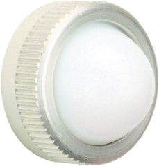 Schneider Electric - Round Pilot and Indicator Light Lens - White - Americas Industrial Supply