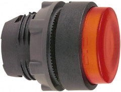 Schneider Electric - 22mm Mount Hole, Extended Straight, Pushbutton Switch Only - Round, Red Pushbutton, Illuminated, Momentary (MO) - Americas Industrial Supply