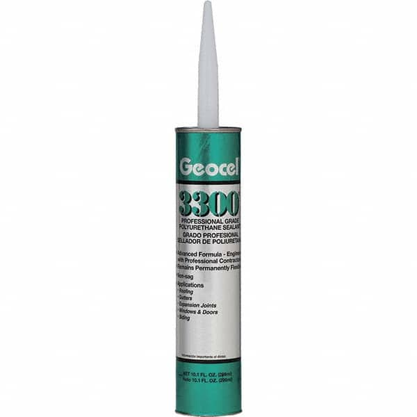 Geocel - 10.1 oz Tube White Polyurethane Sealant - 160°F Max Operating Temp - Americas Industrial Supply