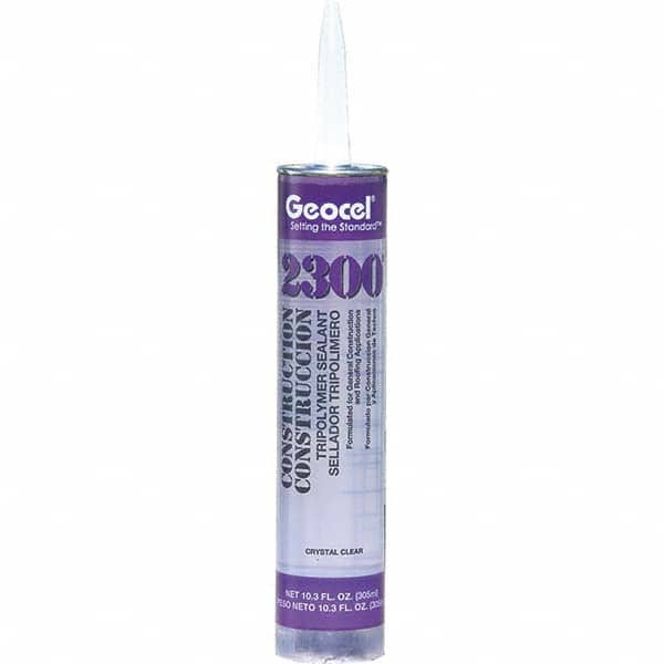 Geocel - 10.3 oz Tube Clear Tripolymer Sealant - Outdoor - Americas Industrial Supply