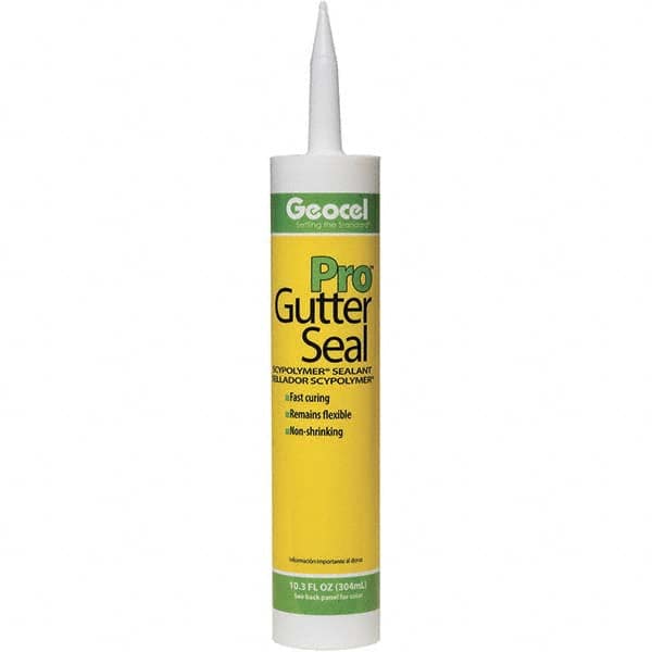 Geocel - 10.3 oz Cartridge Gray Scypolymer Seam Sealant - Outdoor - Americas Industrial Supply