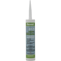 Geocel - 10.3 oz Tube White Silicone Cure Sealant - Outdoor - Americas Industrial Supply