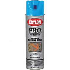 Krylon - 15 fl oz Yellow Marking Paint - Water Base Formula - Americas Industrial Supply