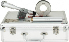 SPI - 1.2" to 1.6", IP65, Carbide Face Chrome Plated Finish, Electronic Inside Micrometer - 0.00005" Resolution, 0.00016" Accuracy, 97" Gage Depth - Americas Industrial Supply