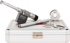 SPI - 0.5" to 0.65", IP65, Carbide Face Chrome Plated Finish, Electronic Inside Micrometer - 0.00005" Resolution, 0.00016" Accuracy, 80" Gage Depth - Americas Industrial Supply