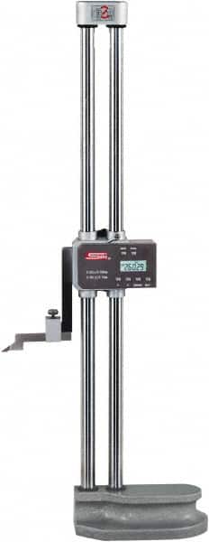 SPI - 24" Electronic Height Gage - 0.001" Resolution, Accurate to 0.0015", Digital Display - Americas Industrial Supply