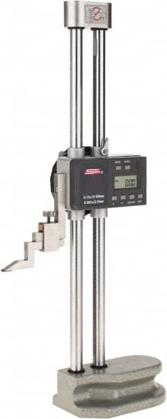 SPI - 12" Electronic Height Gage - 0.001" Resolution, Accurate to 0.001", Digital Display - Americas Industrial Supply