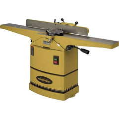 Powermatic - 6,000 RPM, 6" Cutting Width, 1/2" Cutting Depth, Jointer - 4" Fence Height, 38" Fence Length, 1 hp - Americas Industrial Supply