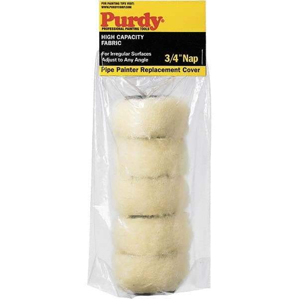 Bestt-Liebco - 3/4" Nap, 7" Wide Pipe Painter Roller - Semi-Smooth Texture, Polyester - Americas Industrial Supply