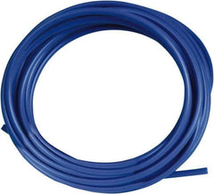 Acorn Engineering - 0.065" ID x 1/8" OD, 0.03" Wall Thickness, 10' Long, Polyethylene Tube - Blue - Americas Industrial Supply