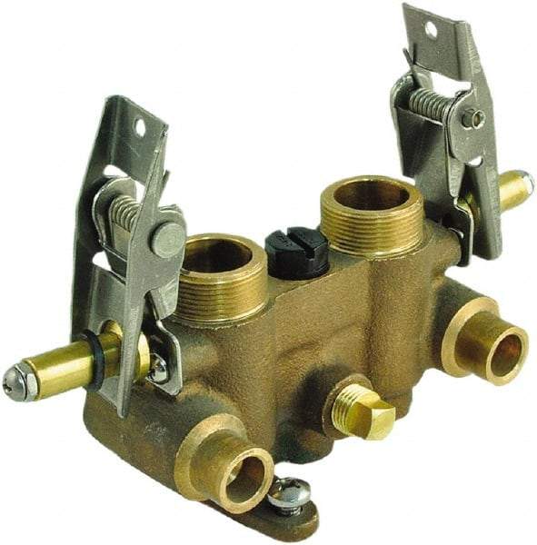 Acorn Engineering - Faucet Replacement Valve Body Assembly - Brass, Use with Acorn Flo-Cloz Valves - Americas Industrial Supply