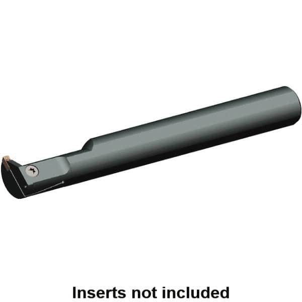 Kennametal - 20mm Min Bore Diam, 150mm OAL, 5/8" Shank Diam, A-EVE Indexable Boring Bar - 1-1/4" Max Bore Depth, EG0300M03P02 Insert, Clamp Holding Method - Americas Industrial Supply