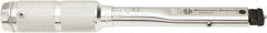 Sturtevant Richmont - Adjustable Interchangeable Head Clicker - 10 In/Lb to 50 In/Lb Torque, 9" OAL, 1 In/Lb Graduation, Pliers Head - Americas Industrial Supply