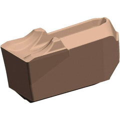 Kennametal - EC-U3 CM KCU25 Grade, 0.118" Cutting Width, Carbide Cutoff Insert - 0° Neutral Lead Angle, 0.008" Cnr Rad, AlTiN Coated, Single End - Americas Industrial Supply