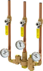 Acorn Engineering - Water Mixing Valves & Units Pipe Size: 1/2 (Inch) Material: Lead Free Brass - Americas Industrial Supply