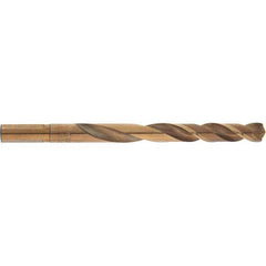 Milwaukee Tool - 29/64" Cobalt, 135° Point, Round with Flats Shank Maintenance Drill Bit - Exact Industrial Supply
