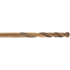 Milwaukee Tool - 27/64" Cobalt, 135° Point, Round with Flats Shank Maintenance Drill Bit - Americas Industrial Supply
