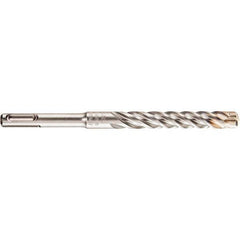 Milwaukee Tool - 1/4" Diam, SDS-Plus Shank, Carbide-Tipped Rotary & Hammer Drill Bit - Americas Industrial Supply