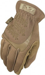Mechanix Wear - Size 2XL Military Work Gloves - For Mechanic's & Lifting, Uncoated, Elastic Band Cuff, Coyote, Paired - Americas Industrial Supply