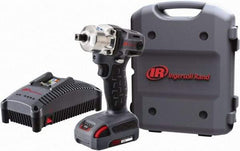 Ingersoll-Rand - 1/2" Drive 20 Volt Pistol Grip Cordless Impact Wrench & Ratchet - 1,900 RPM, 2,900 BPM, 160 Ft/Lb Torque, 1 Lithium-Ion Battery Included - Americas Industrial Supply