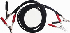 Ability One - Booster Cables; Type: Parrot Jaw Clamps w/Welding Cable ; Wire Gauge: 1/0 ; Length (Feet): 12 ; Color: Red & Black ; Amperage Rating: 600 - Exact Industrial Supply