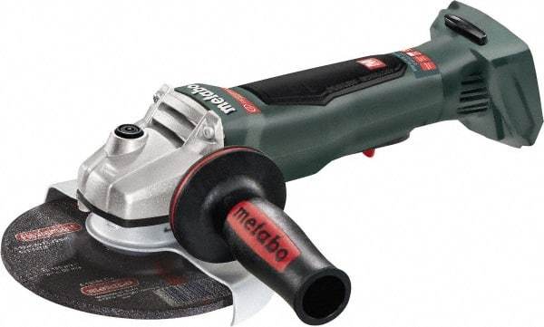 Metabo - 6" Wheel Diam, 9,000 RPM, Cordless Angle & Disc Grinder - 5/8-11 Spindle, 18 Volts - Americas Industrial Supply