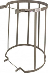 Cotterman - Ladder Modular Bolt-On Cage - Gray, Use with Uncaged Fixed Ladder - Americas Industrial Supply