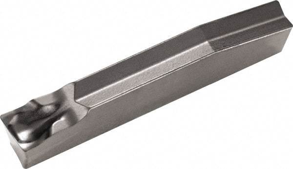 Kyocera - 3020GDM PM Grade PR1215, 3mm Cutting Width Carbide Grooving Insert - Right Hand, 0.25mm Corner Radius, Megacoat Finish - Americas Industrial Supply