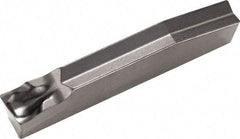 Kyocera - 3020GDM PM Grade PR1215, 3mm Cutting Width Carbide Grooving Insert - Right Hand, 0.25mm Corner Radius, Megacoat Finish - Americas Industrial Supply