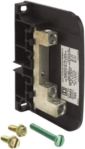 Square D - Safety Switch Accessories Switch Accessory Type: Neutral Block For Use With: Heavy Duty Safety Switches Series F1, F5, & F6 - Americas Industrial Supply