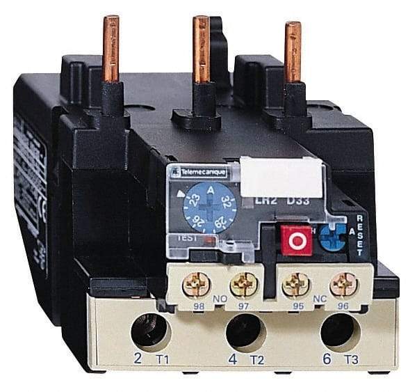 Schneider Electric - 80 to 104 Amp, 690 VAC, Thermal IEC Overload Relay - Trip Class 10A, For Use with LC1D80 and LC1D95 - Americas Industrial Supply