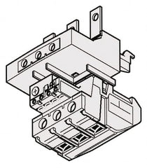 Schneider Electric - 95 to 120 Amp, 690 VAC, Thermal IEC Overload Relay - Trip Class 10A, For Use with LC1D115 and LC1D150 - Americas Industrial Supply