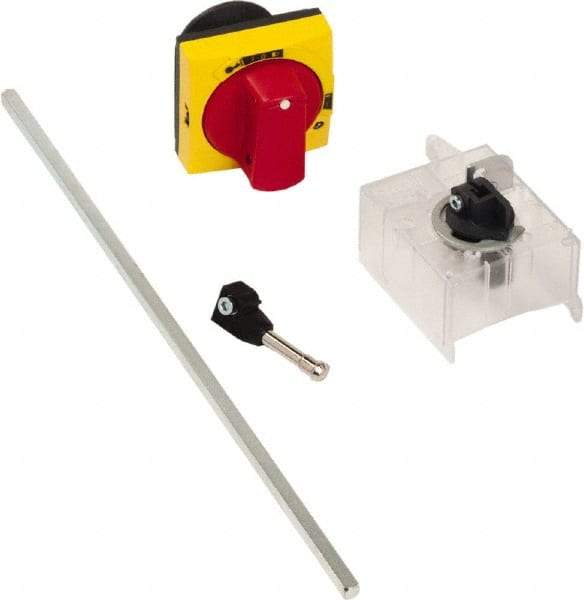 Schneider Electric - Circuit Breaker Rotary Handle Kit - Use with GV3L, GV3P, TeSys - Americas Industrial Supply