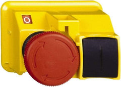Schneider Electric - Extended Mushroom Head Pushbutton Switch Emergency Stop - Red - Americas Industrial Supply