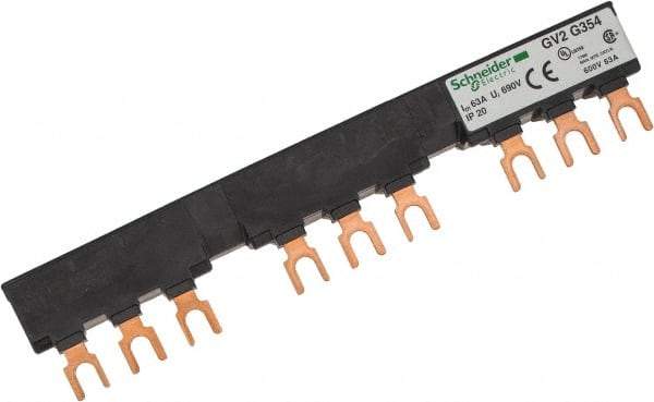 Schneider Electric - Circuit Breaker Comb Busbar - Use with Linergy, TeSys D, TeSys GV2, TeSys K, TeSys U - Americas Industrial Supply