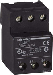 Schneider Electric - 63 Amp Circuit Breaker Terminal Block - Use with Linergy, TeSys D, TeSys GV2, TeSys K, TeSys U - Americas Industrial Supply