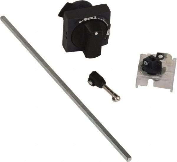 Schneider Electric - Circuit Breaker Rotary Handle Kit - Use with GV2L, GV2P, TeSys - Americas Industrial Supply