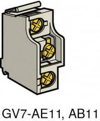 Schneider Electric - Circuit Breaker Auxiliary Contact Block - Use with GV3ME80, GV7RE, GV7RS - Americas Industrial Supply