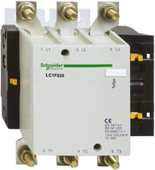 Schneider Electric - 3 Pole, 225 Amp at 440 VAC and 315 Amp at 440 VAC, Nonreversible IEC Contactor - Bureau Veritas, CCC, CSA, DNV, EN/IEC 60947-1, EN/IEC 60947-4-1, GL, JEM 1038, LROS, RINA, RMRoS, RoHS Compliant, UL Listed - Americas Industrial Supply