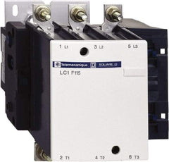 Schneider Electric - 3 Pole, 115 Amp at 440 VAC and 200 Amp at 440 VAC, Nonreversible IEC Contactor - Bureau Veritas, CCC, CSA, DNV, EN/IEC 60947-1, EN/IEC 60947-4-1, GL, JEM 1038, LROS, RINA, RMRoS, RoHS Compliant, UL Listed - Americas Industrial Supply