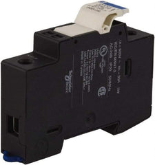 Schneider Electric - 1 Pole, 600 Volt, 30 Amp, DIN Rail Mount Fuse Holder - Compatible with CC Class, 17mm Wide Fuse - Americas Industrial Supply